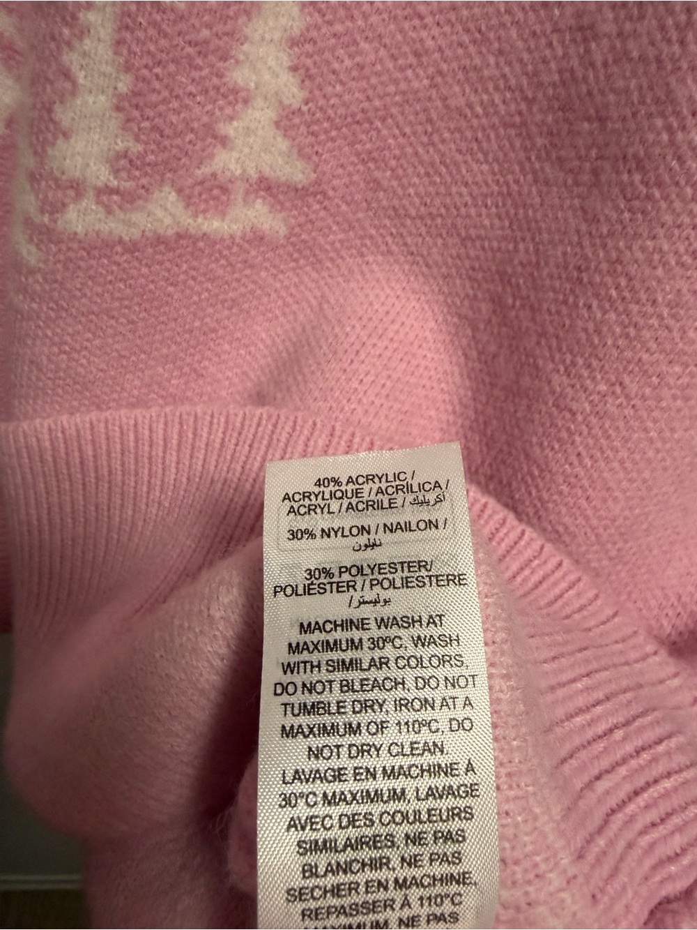 Edikted Après Ski Oversize Sweater Women’s Size XL - Picture 5 of 6